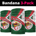 Algeria Neck Gaiter National Emblem and Map Design TS04