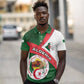 Algeria Polo Shirt with National Emblem and Map Design