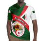 Algeria Rugby Jersey with National Emblem and Map Design