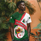 Algeria T shirt with National Emblem and Map Design