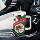 Algeria Tumbler With Handle with National Emblem and Map Design