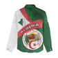 Algeria Women Casual Shirt with National Emblem and Map Design