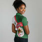 Algeria Women Polo Shirt with National Emblem and Map Design