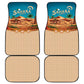 Sahara Algeria Car Mats with Desert Camel Landscape and Islamic Motif Design