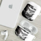 Personalized Tuskegee Airmen AirPods Case Black And White Grunge WWII Aviation Art