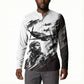 Personalized Tuskegee Airmen Button Sweatshirt Black And White Grunge WWII Aviation Art