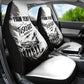 Personalized Tuskegee Airmen Car Seat Cover Black And White Grunge WWII Aviation Art