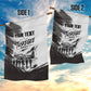 Personalized Tuskegee Airmen Garden Flag Black And White Grunge WWII Aviation Art