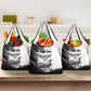 Personalized Tuskegee Airmen Grocery Bag Black And White Grunge WWII Aviation Art