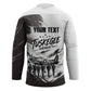 Personalized Tuskegee Airmen Hockey Jersey Black And White Grunge WWII Aviation Art