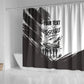 Personalized Tuskegee Airmen Shower Curtain Black And White Grunge WWII Aviation Art