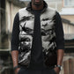 Personalized Tuskegee Airmen Sleeveless Puffer Jacket Black And White Grunge WWII Aviation Art