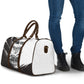 Personalized Tuskegee Airmen Travel Bag Black And White Grunge WWII Aviation Art