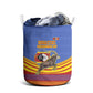 Eswatini Independence Day Laundry Basket Sable Antelope - Aloe Succulent - Flag Shield