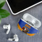 Eswatini Independence Day AirPods Case Sable Antelope - Aloe Succulent - Flag Shield
