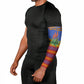 Eswatini Independence Day Arm Sleeves Sable Antelope - Aloe Succulent - Flag Shield