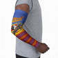 Eswatini Independence Day Arm Sleeves Sable Antelope - Aloe Succulent - Flag Shield