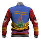 Eswatini Independence Day Baseball Jacket Sable Antelope - Aloe Succulent - Flag Shield