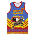 Eswatini Independence Day Basketball Jersey Sable Antelope - Aloe Succulent - Flag Shield