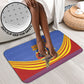 Eswatini Independence Day Bathroom Set Sable Antelope - Aloe Succulent - Flag Shield