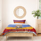 Eswatini Independence Day Bedding Set Sable Antelope - Aloe Succulent - Flag Shield
