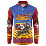 Eswatini Independence Day Button Sweatshirt Sable Antelope - Aloe Succulent - Flag Shield