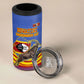 Eswatini Independence Day 4 in 1 Can Cooler Tumbler Sable Antelope - Aloe Succulent - Flag Shield