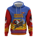 Eswatini Independence Day Hoodie Sable Antelope - Aloe Succulent - Flag Shield
