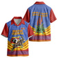 Eswatini Independence Day Kid Hawaiian Shirt Sable Antelope - Aloe Succulent - Flag Shield