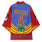 Eswatini Independence Day Kimono Sable Antelope - Aloe Succulent - Flag Shield