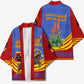 Eswatini Independence Day Kimono Sable Antelope - Aloe Succulent - Flag Shield