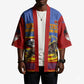Eswatini Independence Day Kimono Sable Antelope - Aloe Succulent - Flag Shield