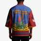 Eswatini Independence Day Kimono Sable Antelope - Aloe Succulent - Flag Shield