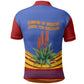 Eswatini Independence Day Polo Shirt Sable Antelope - Aloe Succulent - Flag Shield