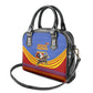 Eswatini Independence Day Shoulder Handbag Sable Antelope - Aloe Succulent - Flag Shield