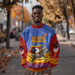Eswatini Independence Day Sweatshirt Sable Antelope - Aloe Succulent - Flag Shield