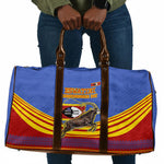 Eswatini Independence Day Travel Bag Sable Antelope - Aloe Succulent - Flag Shield