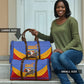 Eswatini Independence Day Travel Bag Sable Antelope - Aloe Succulent - Flag Shield