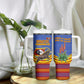 Eswatini Independence Day Tumbler With Handle Sable Antelope - Aloe Succulent - Flag Shield