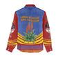 Eswatini Independence Day Women Casual Shirt Sable Antelope - Aloe Succulent - Flag Shield