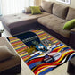 Eswatini Independence Day Area Rug Freedom Pride - Lion Elephant - Strelitzia Flowers