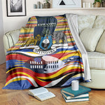 Eswatini Independence Day Blanket Freedom Pride - Lion Elephant - Strelitzia Flowers