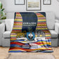 Eswatini Independence Day Blanket Freedom Pride - Lion Elephant - Strelitzia Flowers