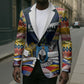 Eswatini Independence Day Blazer Freedom Pride - Lion Elephant - Strelitzia Flowers