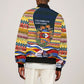 Eswatini Independence Day Bomber Jacket Freedom Pride - Lion Elephant - Strelitzia Flowers