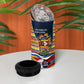 Eswatini Independence Day 4 in 1 Can Cooler Tumbler Freedom Pride - Lion Elephant - Strelitzia Flowers