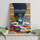 Eswatini Independence Day Canvas Wall Art Freedom Pride - Lion Elephant - Strelitzia Flowers
