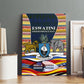 Eswatini Independence Day Canvas Wall Art Freedom Pride - Lion Elephant - Strelitzia Flowers