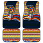 Eswatini Independence Day Car Mats Freedom Pride - Lion Elephant - Strelitzia Flowers