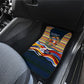 Eswatini Independence Day Car Mats Freedom Pride - Lion Elephant - Strelitzia Flowers